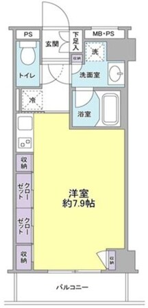 セジュール市ヶ尾の物件間取画像